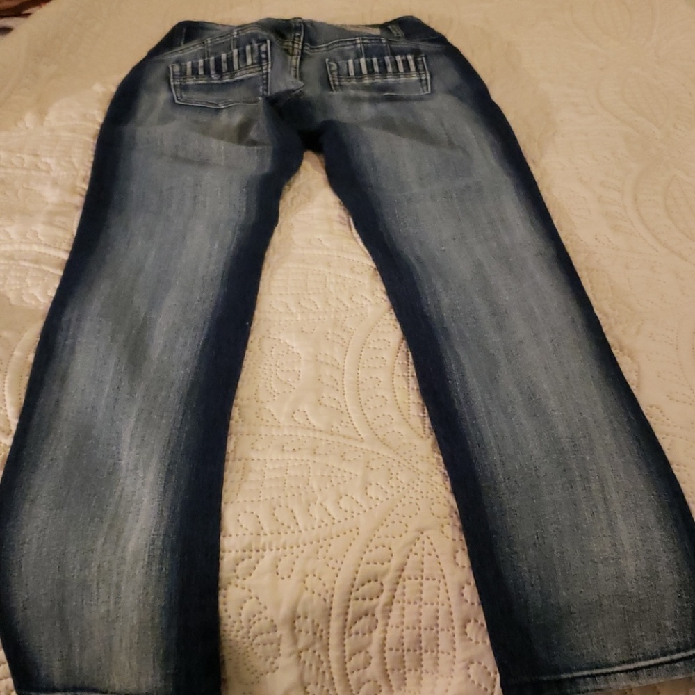 Designer fancy stretch jeans